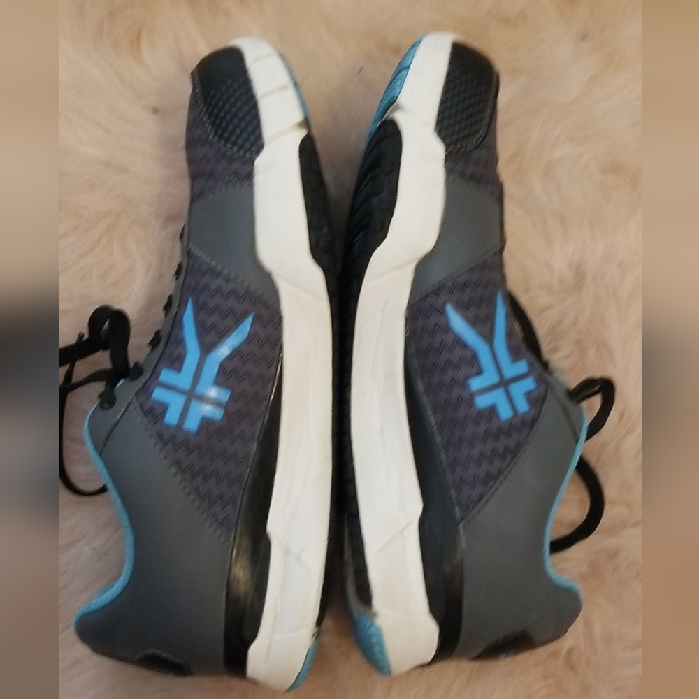 Kuru Quantum Women Athletic Tennis Shoe Sneaker Running Walk Jog Gray Blue 9 - Picture 6 of 10